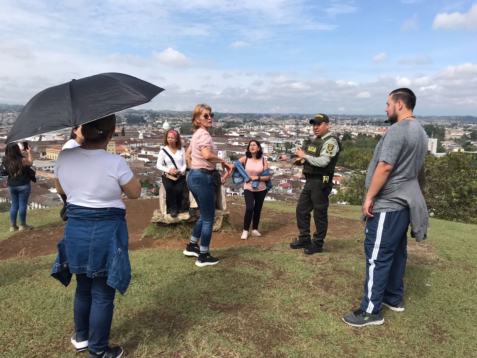 Controles policiales en los sectores históricos de Popayán