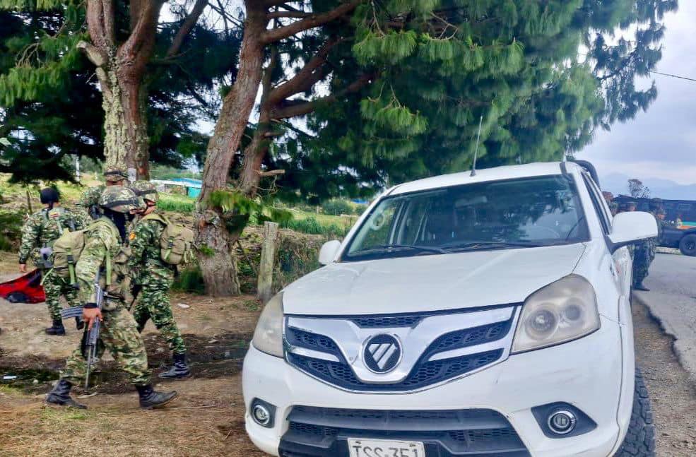 El Ejército retoma el control en la Panamericana tras retén ilegal en El Túnel, Piendamó