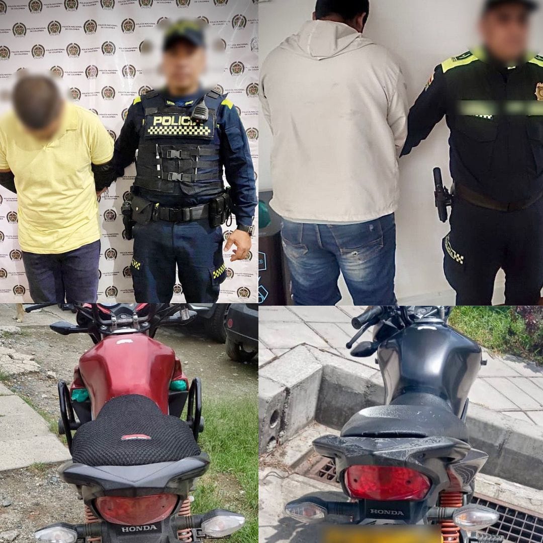 Tres personas fueron capturadas en diferentes sectores de Popayán por el delito de receptación