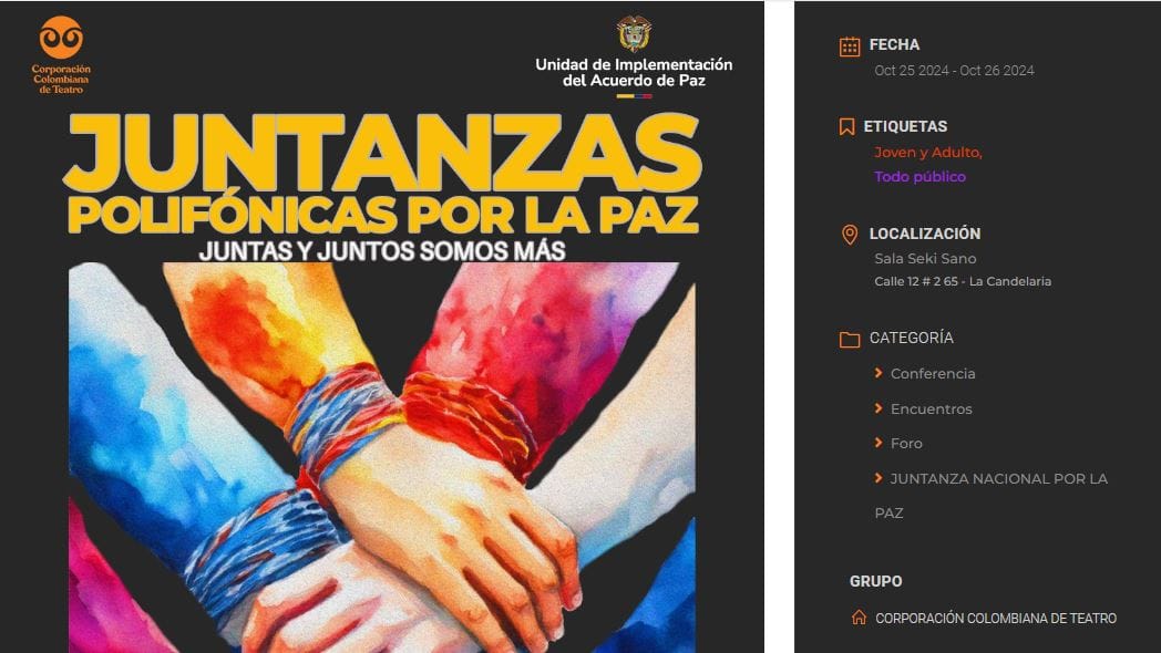 Juntanzas Polifónicas por La Paz 2024