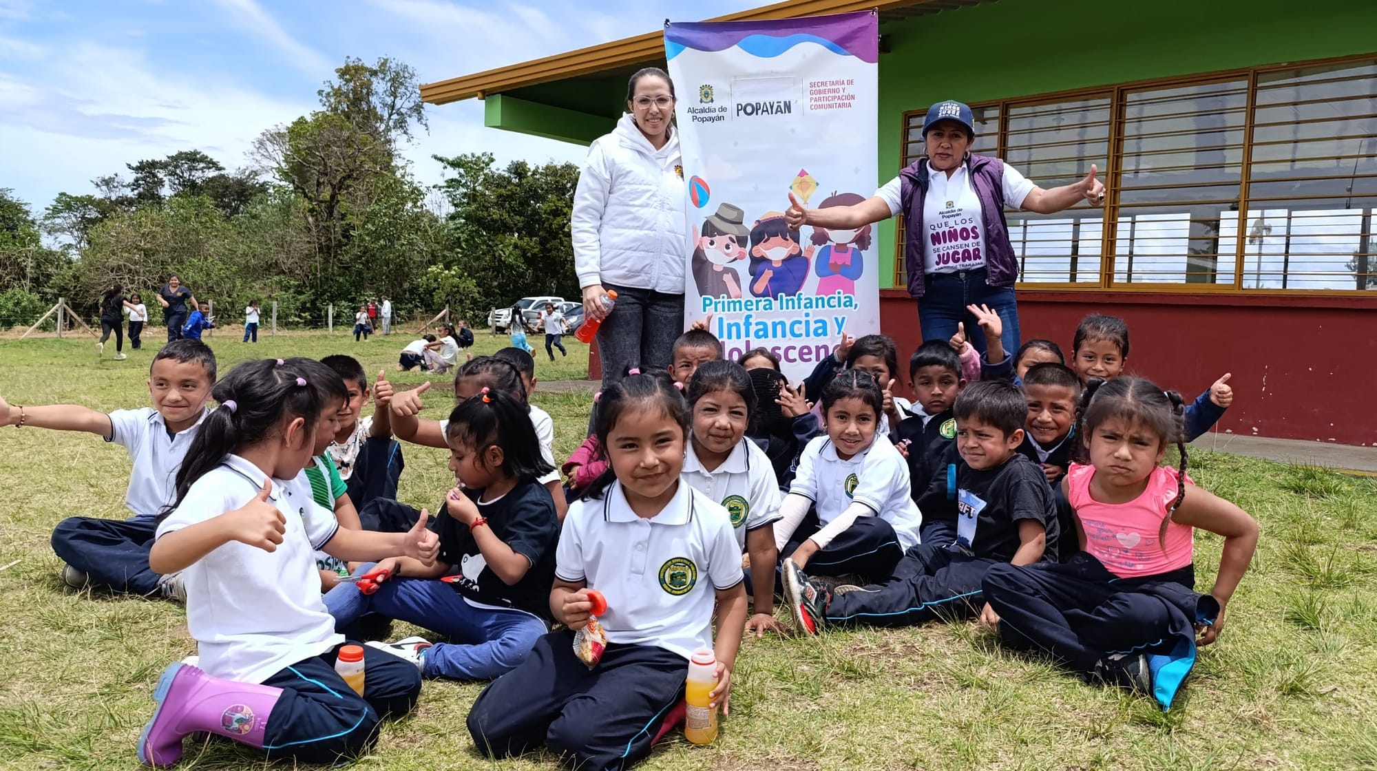 En Popayán se celebró el Día de la Niñez y la Mujer Indígena en la vereda Poblazón