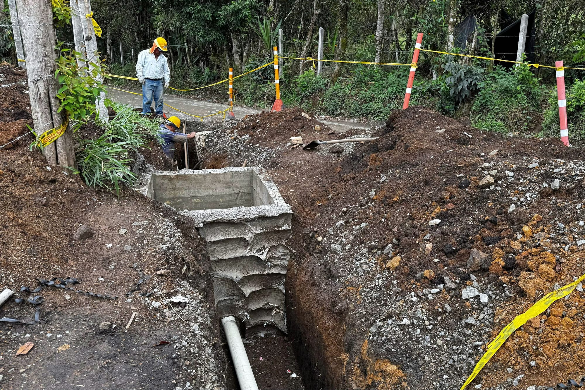 Optimización de la red de agua potable en El Tablón y Cantaclaro: Un avance que mejora la calidad de vida en el sector rural de Popayán