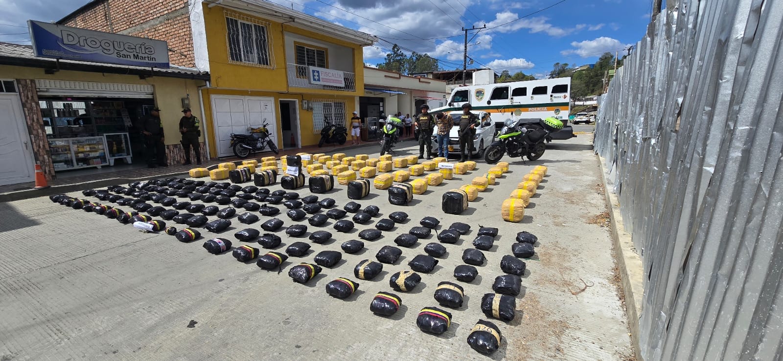 Capturado por transportar 364 kilogramos de marihuana en la vía Mojarras-Popayán