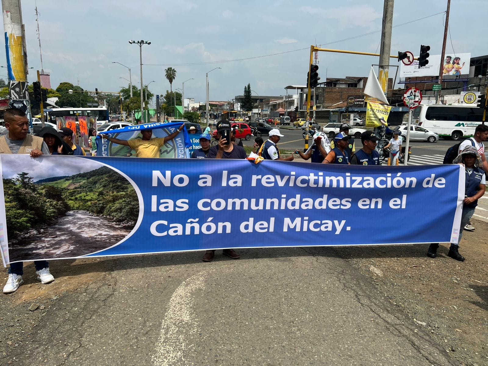 Campesinos del Cañón Micay están en Cali para denunciar el posible daño ambiental en esta parte del Cauca