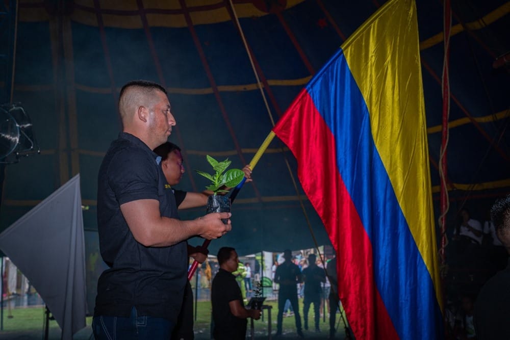 Circo del Ejército Nacional brilló en la COP16