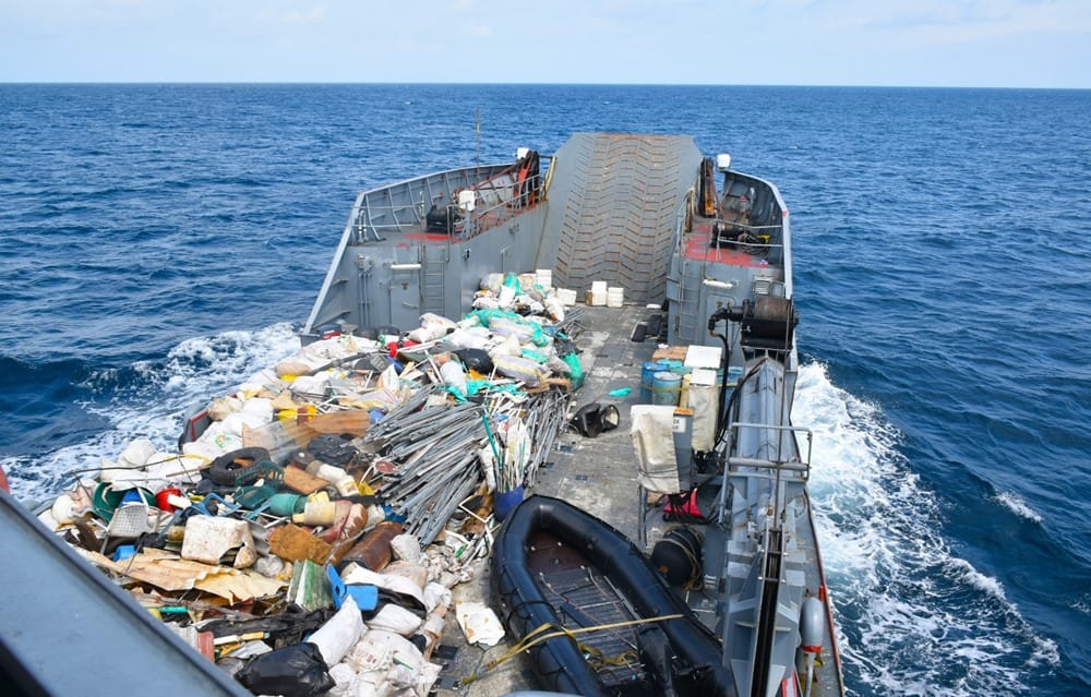 Más de 18 toneladas de basuras fueron retiradas de la Isla Gorgona