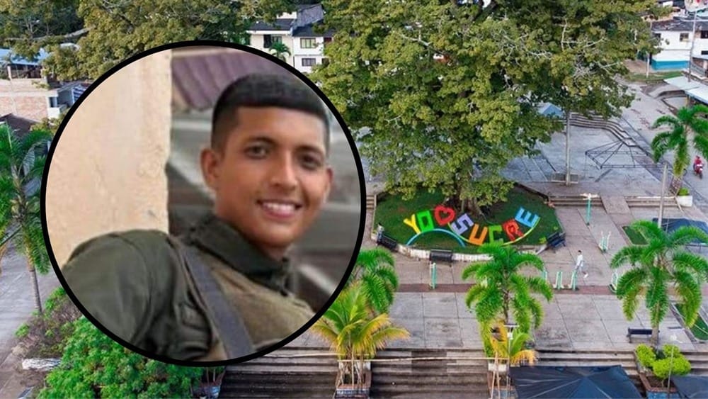 Patrullero José Miguel Atehortua asesinado en ataque al parecer del ELN en Sucre, Cauca