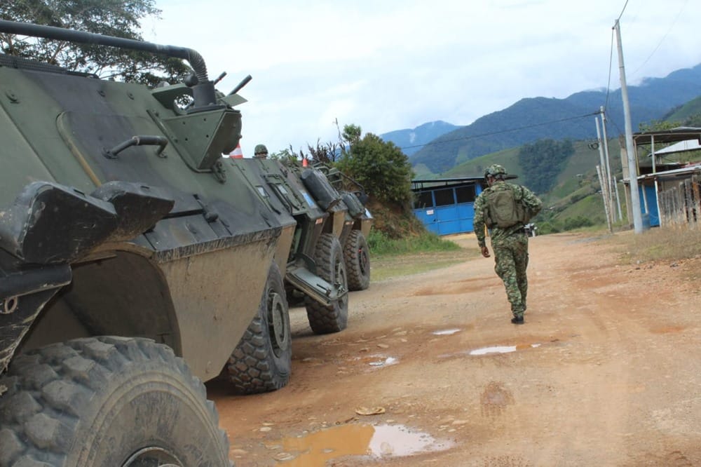 Dos soldados heridos al caer en campo minado en El Plateado, Cauca