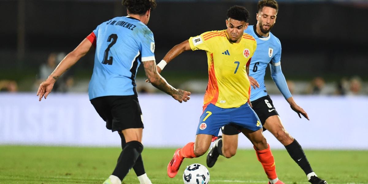 A pensar en Ecuador, selección Colombia bajó a la tercera posición tras perder con Uruguay