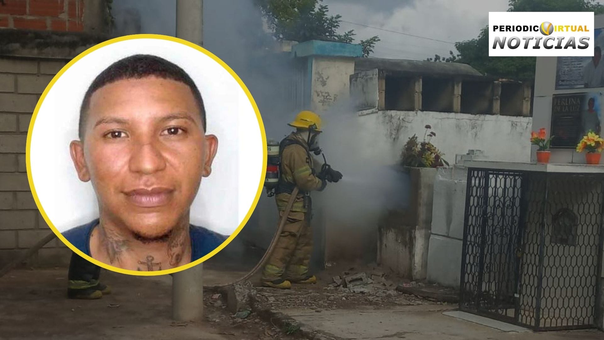 Incendian la tumba de Rubén Contreras Ceballos, presunto asesino de trabajadora de Supergiros