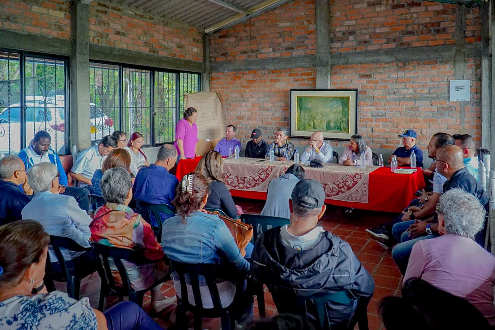 Alcalde de Popayán y su gabinete fortalecen lazos con comunidades rurales en El Tablón