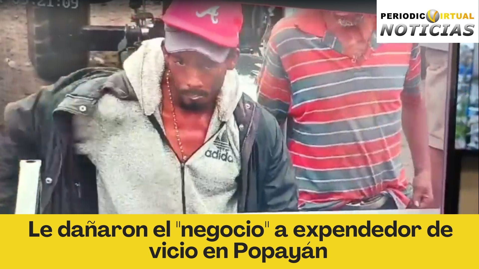 Le dañaron el "negocio" a expendedor de vicio en Popayán