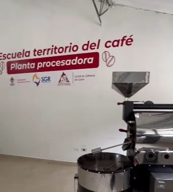 Gobernación del Cauca inaugura planta procesadora de café en una institución educativa de Bolívar