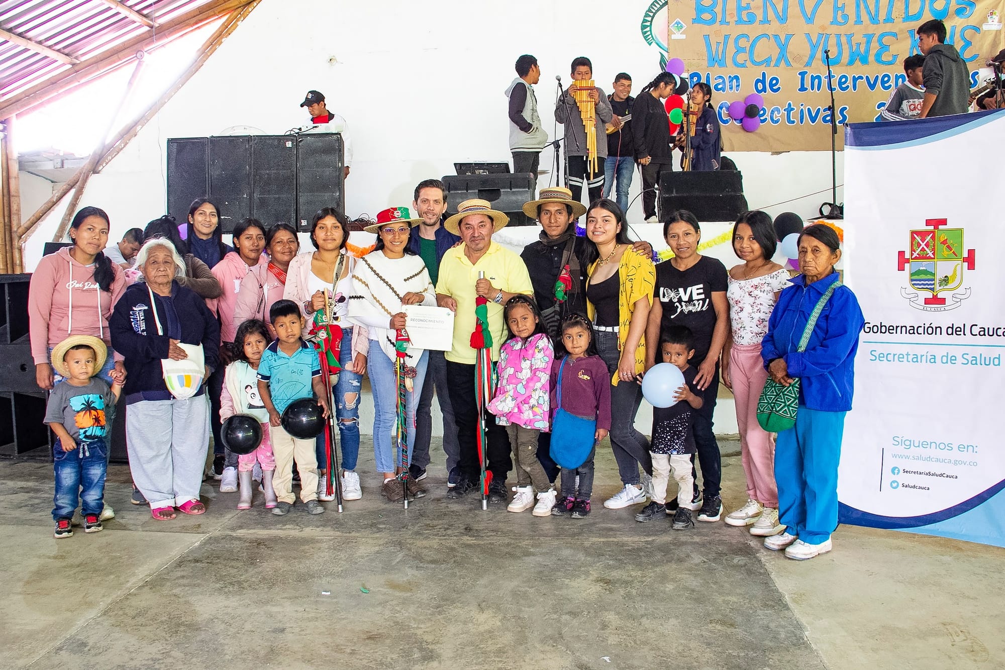 En Caldono, Cauca, se implementa la Estrategia de Rehabilitación Psicosocial Comunitaria y la No Repetición