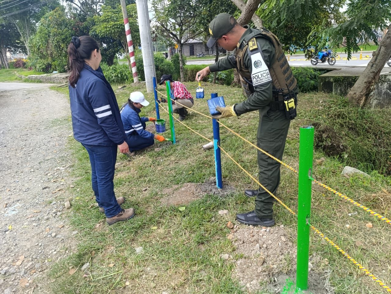 Jornada de limpieza en la comuna cinco de Popayán