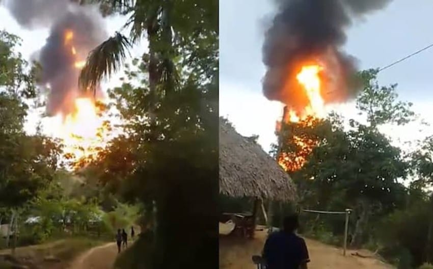 Esto es lo que se sabe del volcán de lodo que hizo erupción en Colombia