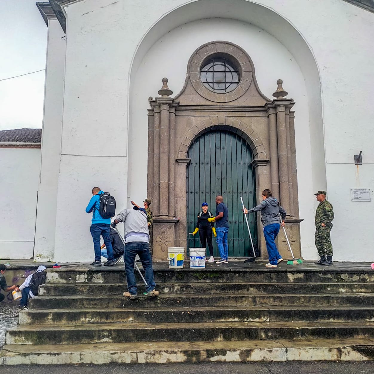 Alcaldía de Popayán lideró jornada de limpieza en el Santuario de Belén