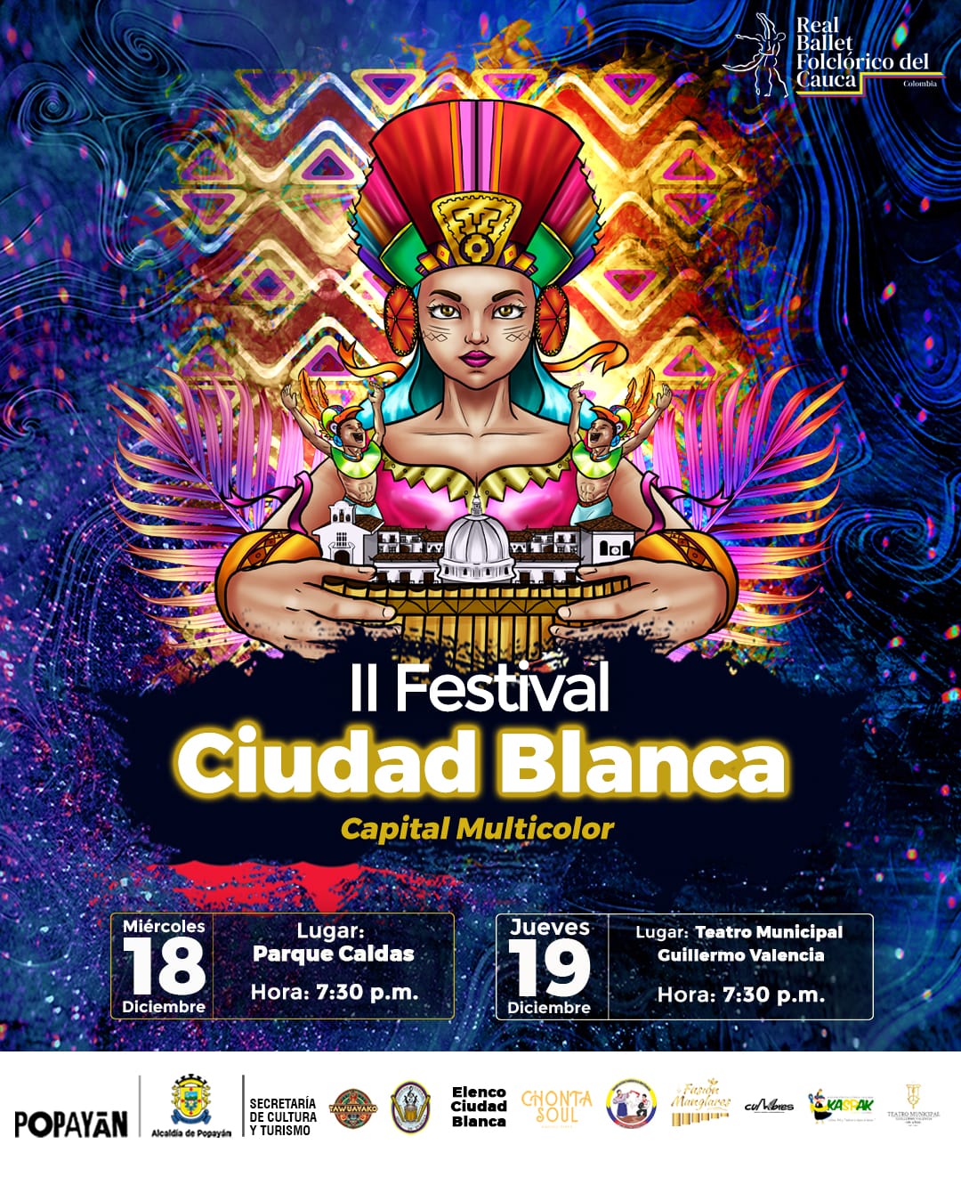 Llega el Festival Multicolor a la ciudad blanca