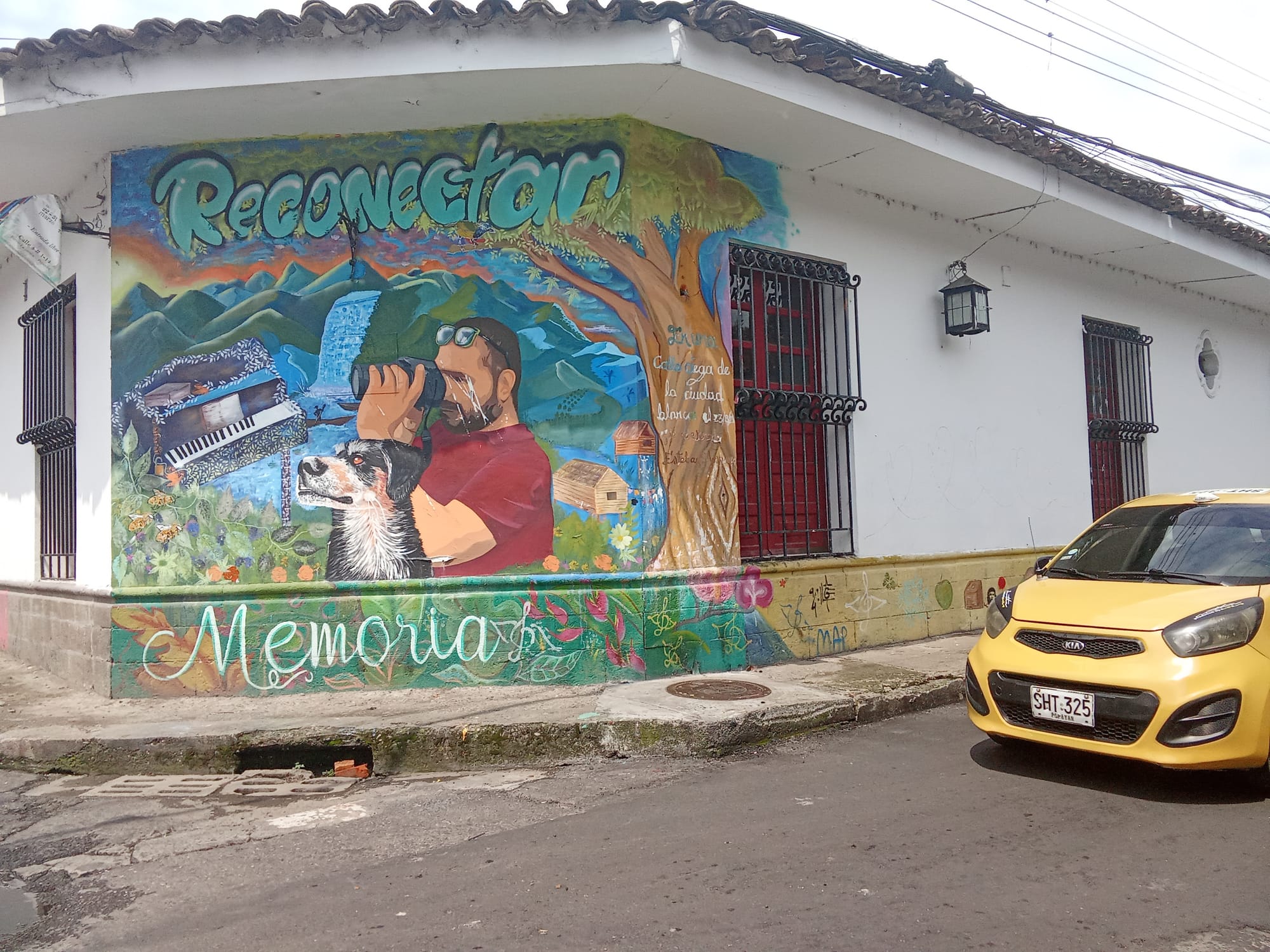 Los murales que pasaron de las movilizaciones sociales a convertirse en atracciones turísticas en Popayán