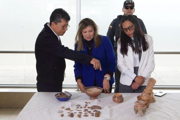 Recuperan piezas arqueológicas de Tierradentro, Cauca