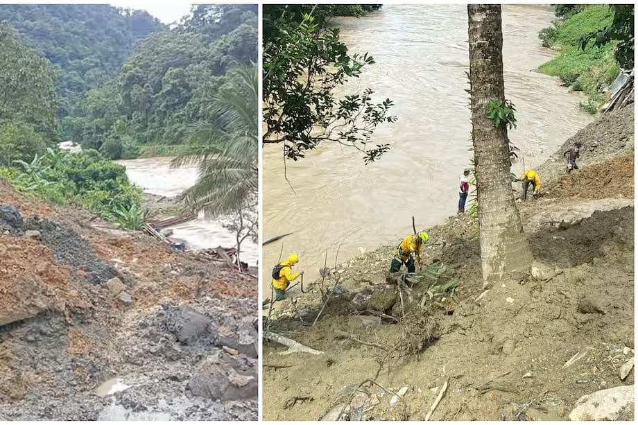 Encuentran el cadáver de uno de  los tres menores desaparecidos de la avalancha registrada en el Cañón del Micay