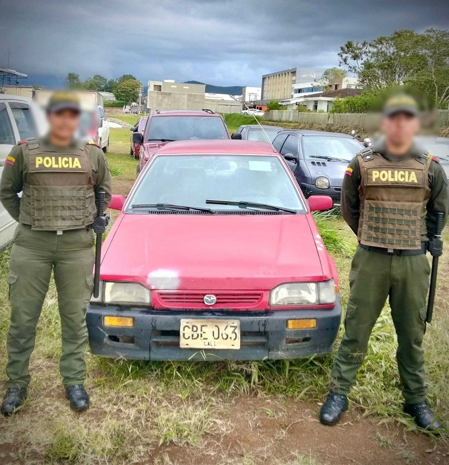 La Policía Metropolitana de Popayán recupera vehículo tras ser reportado como un hurtado