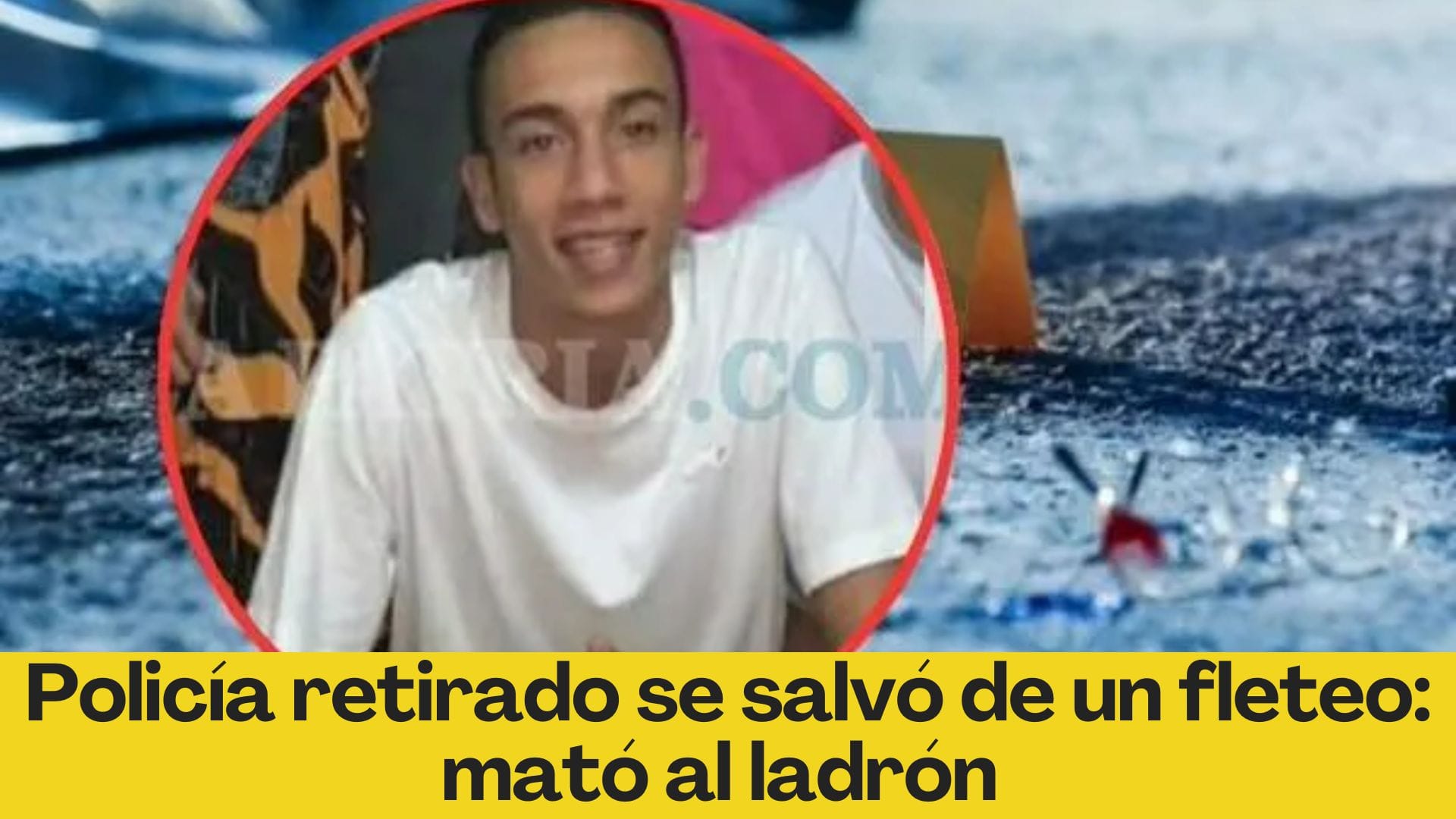 Policía retirado se salvó de un fleteo: mató al ladrón