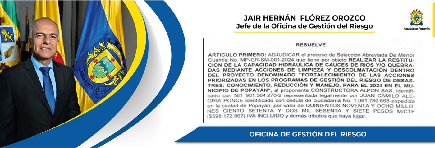 Jair Flórez: El rostro de la desidia que condena a Popayán al abandono