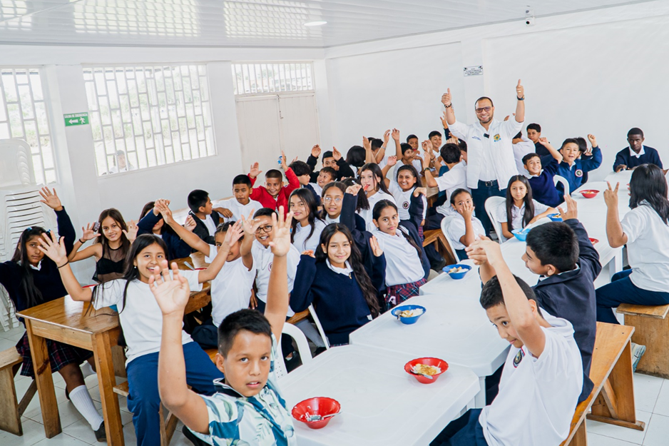 El Programa de Alimentación Escolar también llegó a las zonas rurales de Popayán