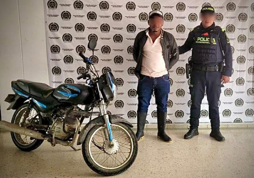 Policía Nacional captura a sujeto por falsedad marcaria en zona norte de Popayán