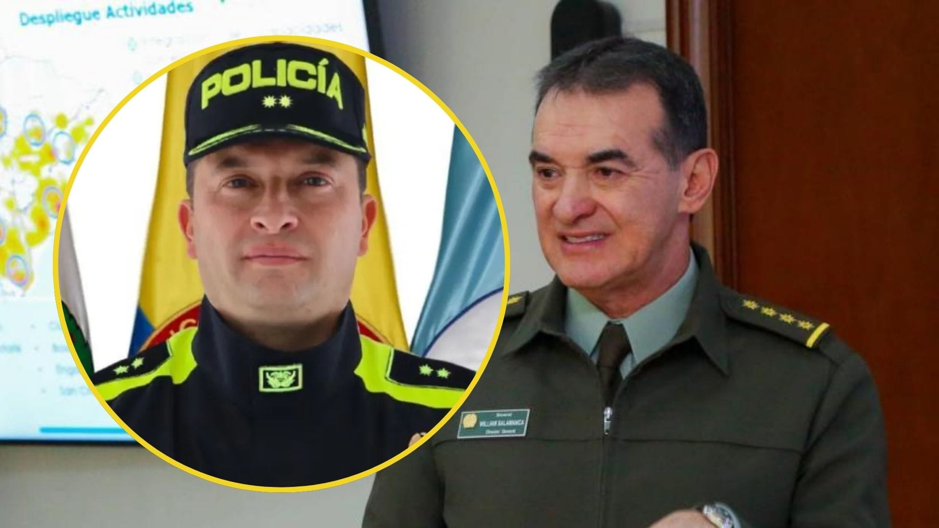 Cambios en la Policía: sale Salamanca y llega el general Carlos Fernando Triana