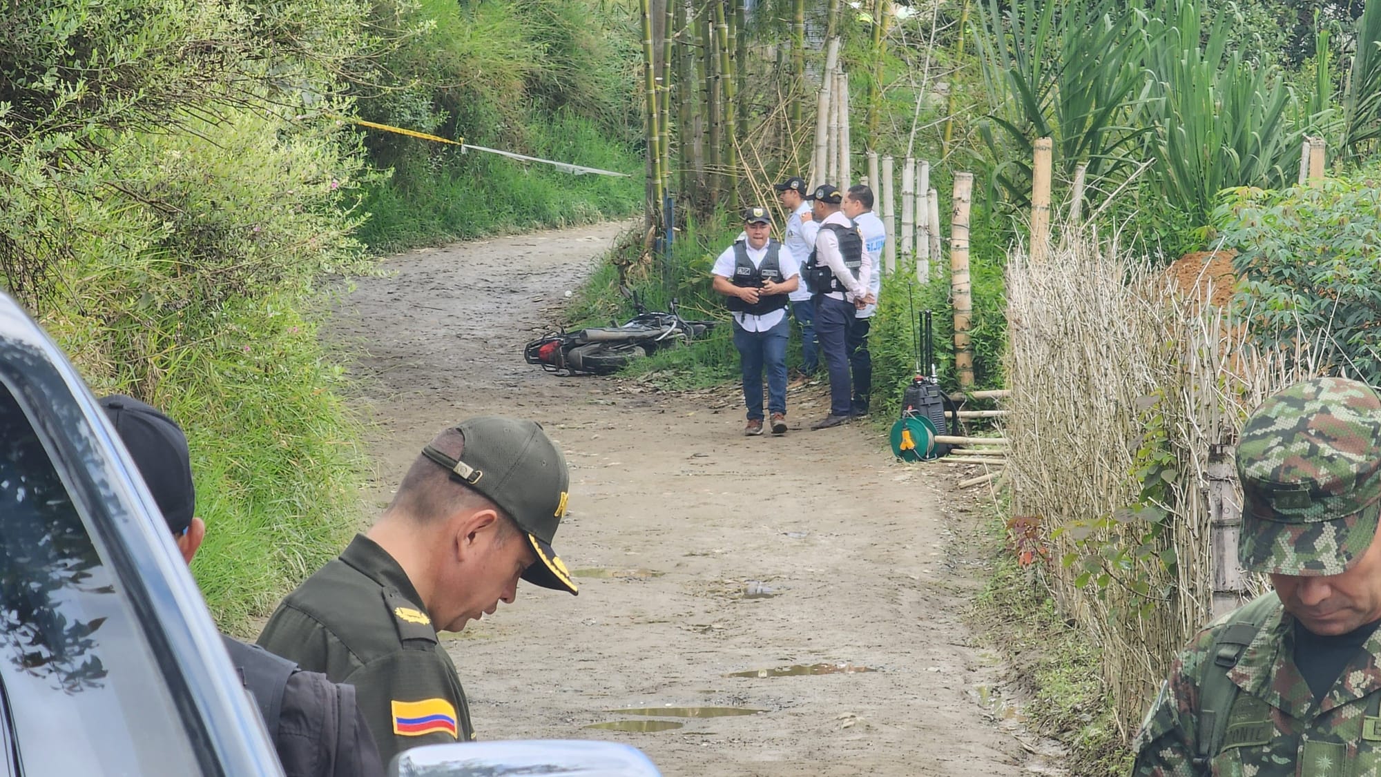 Alerta en Popayán por motocicleta cargada con explosivos en la zona rural