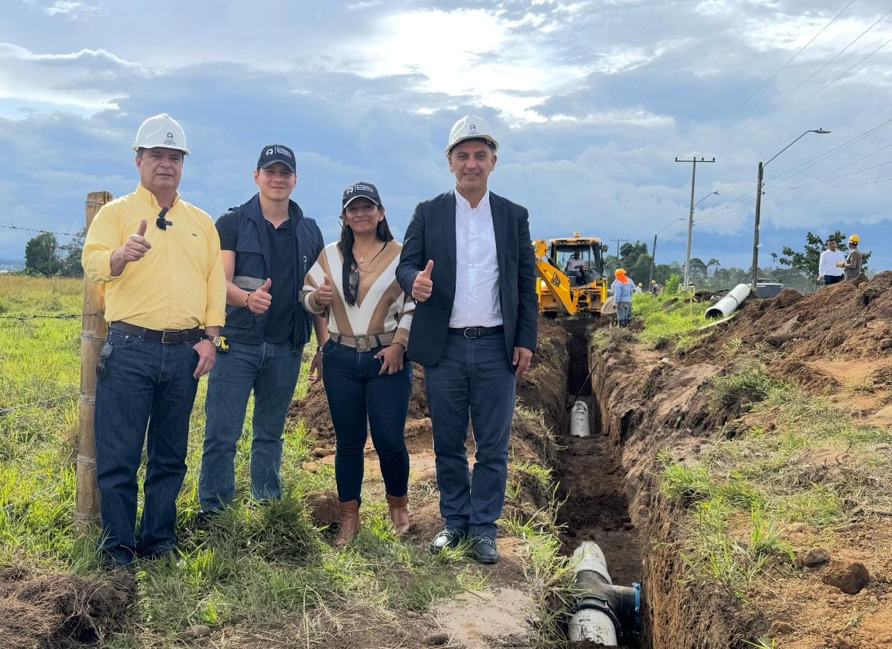 Gobierno municipal y acueducto de Popayán Iniciaron las obras de acueducto y alcantarillado en la Avenida de los Próceres