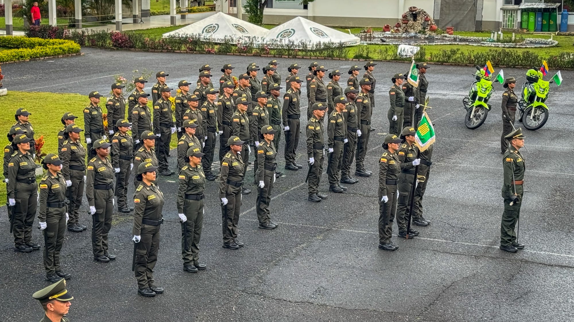 ¿Qué harán los nuevos 50 policías que llegaron a Popayán?, le explicamos