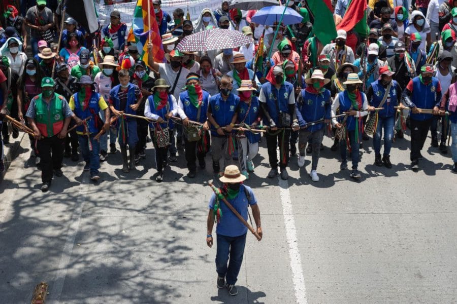 Indígenas del Cauca se tomarán las ciudades de Popayán, Cali y Bogotá en respaldo a las reformas del Gobierno Petro