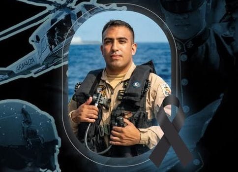 Yordi Carvajal falleció en el accidente del helicóptero en Malagana