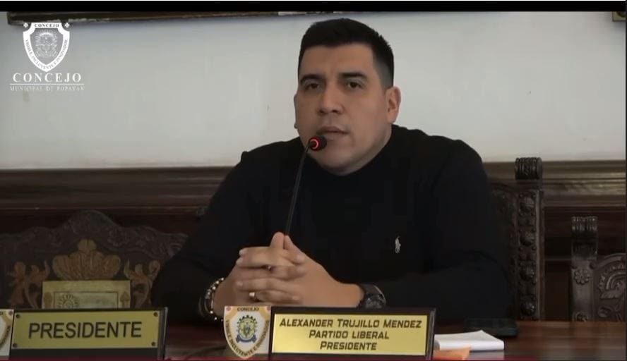 Presidente del Concejo de Popayán a Urbaser: “Vamos a defender los intereses de la ciudad, no los de una empresa privada”