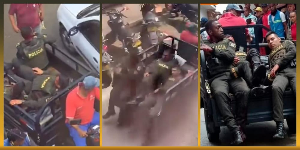 (Vídeos) Ataque con explosivos dejó tres policías heridos en Remedios, Antioquia