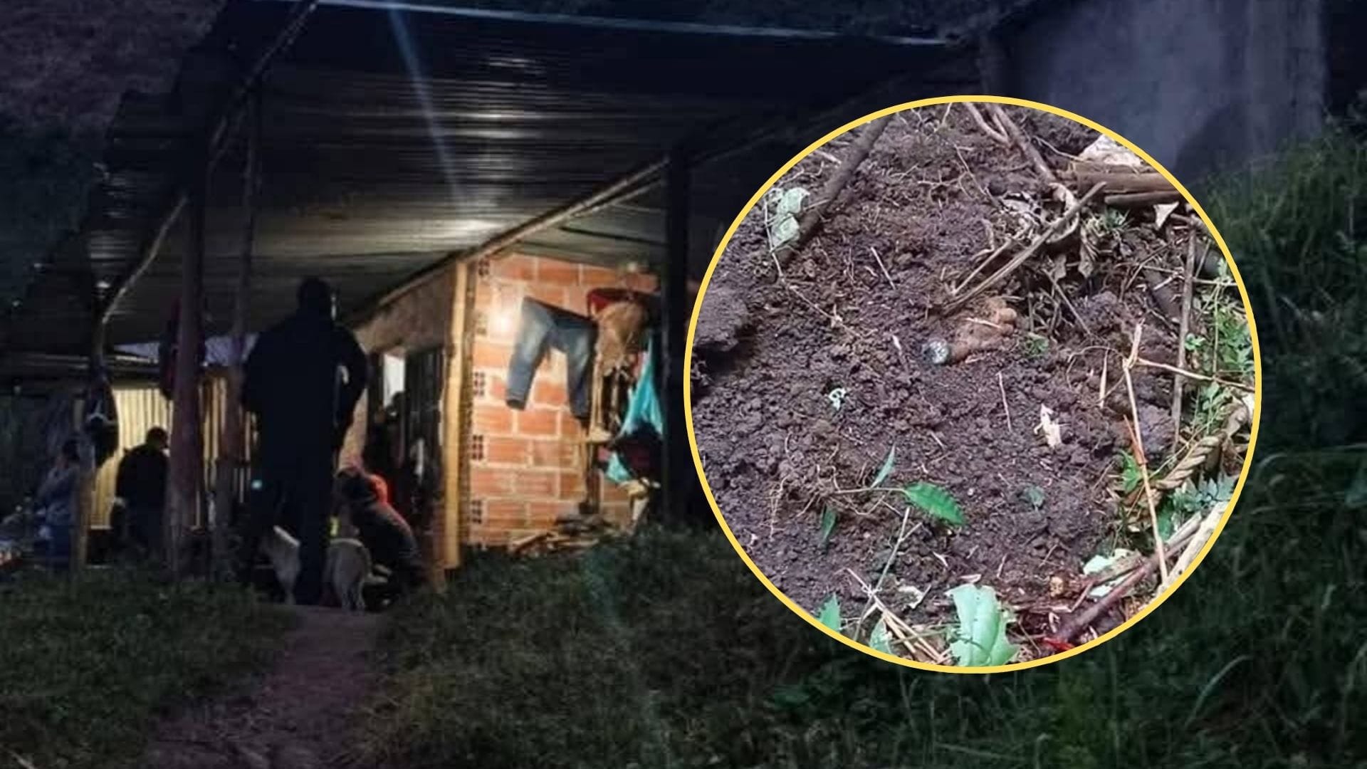 Pareja de esposos fue asesinada y sepultada en el patio de su casa
