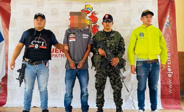 Capturado alias El Loco, señalado explosivista de las disidencias de las Farc