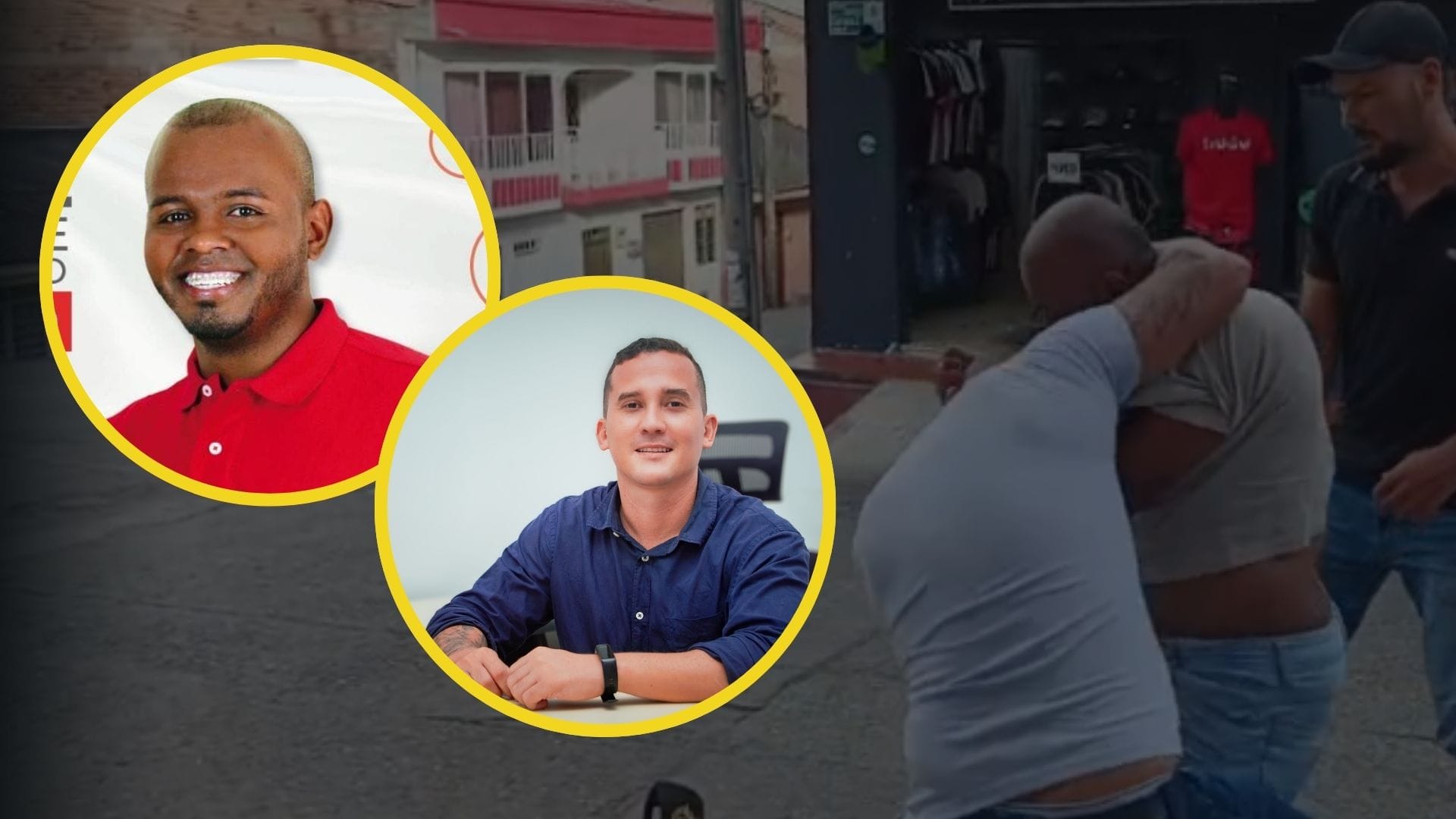 A puños en plena vía pública: concejal y funcionario del Patía protagonizaron riña