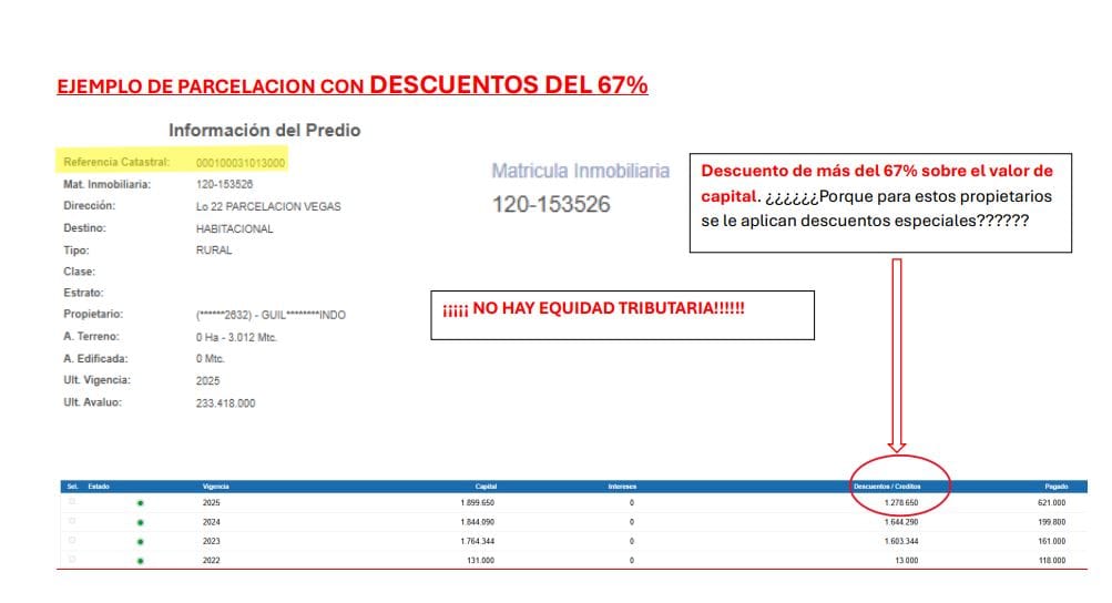 ¿Impuesto predial con descuento VIP? Popayán y la nueva élite tributaria de los ‘elegidos