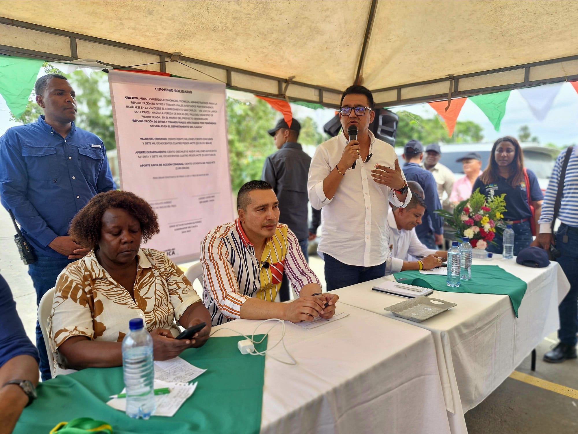 Gobernación del Cauca entrega obra vial clave en Puerto Tejada: más de 5.000 millones invertidos