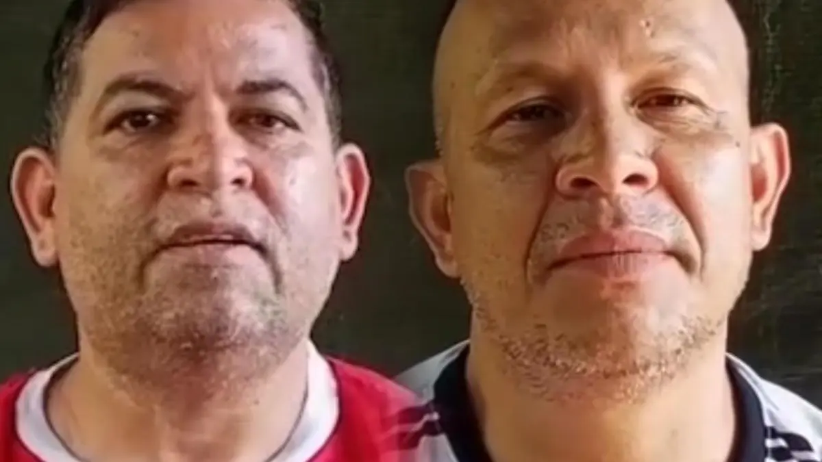 Revelan vídeo de los dos funcionarios del CTI secuestrados por el ELN