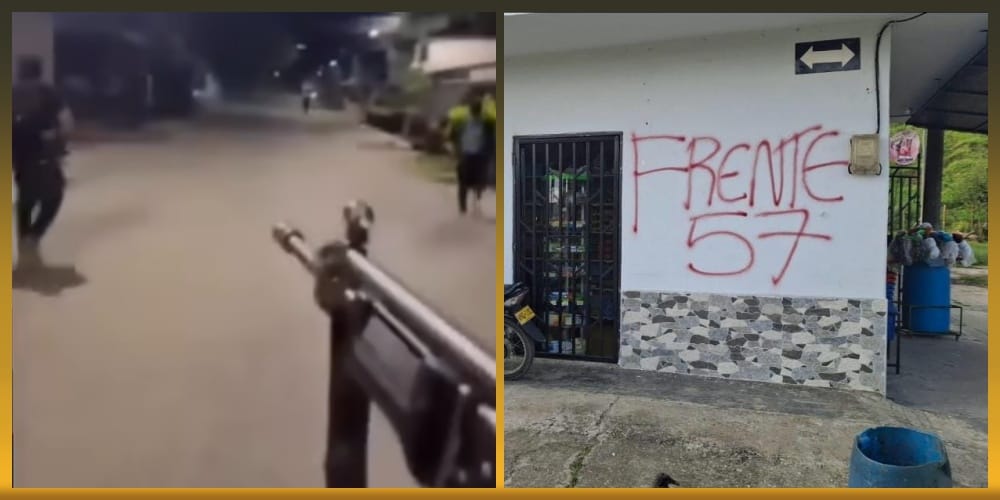 (Vídeo) Así generaron temor en Corinto, Cauca las nuevas disidencias de las Farc