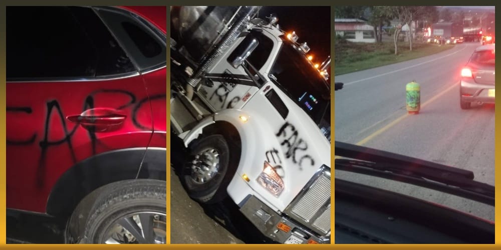 Máxima alerta en la Panamericana: retén ilegal y posible explosivos