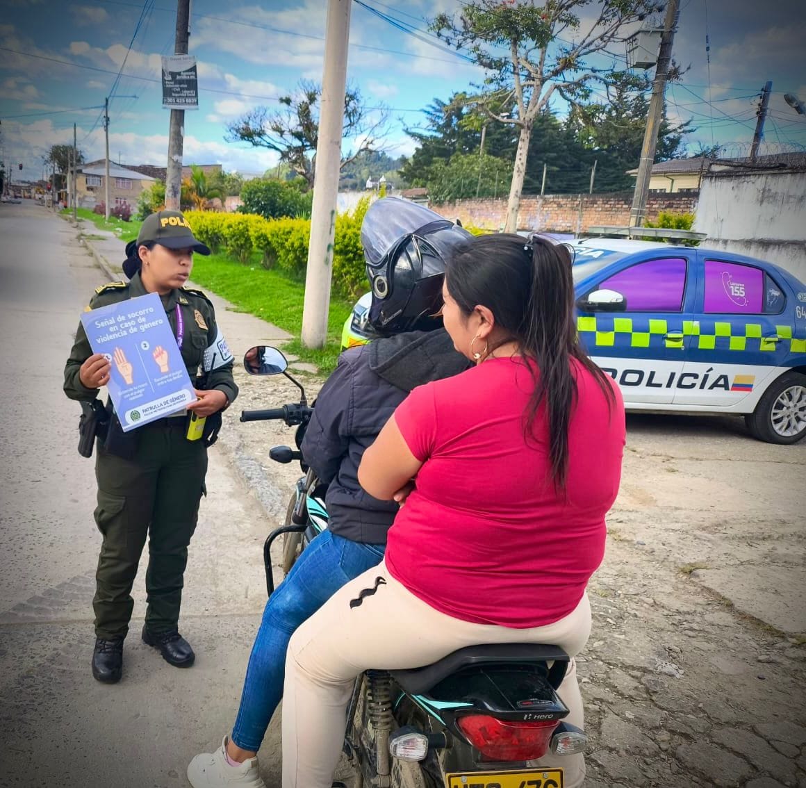 La Policía Nacional fortalece acciones integrales contra la violencia de género en Popayán