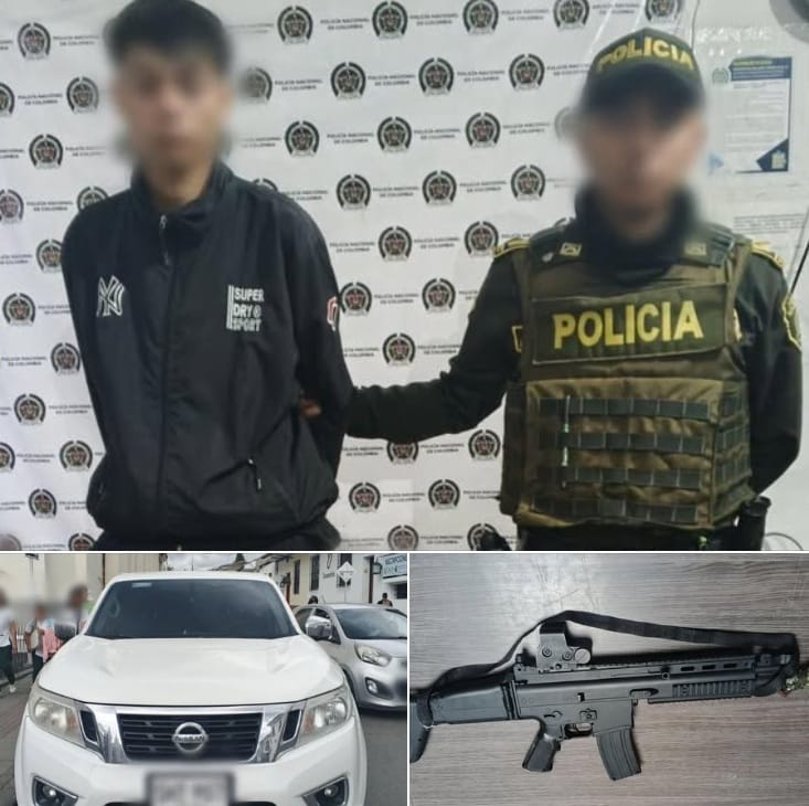 Capturado un sujeto por hurto de un vehículo y el hallazgo de un fusil en su interior