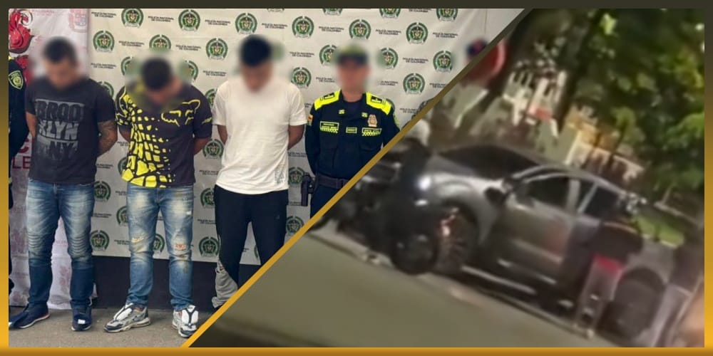 Cayeron ‘Los de la Oficina’ en Popayán: peligrosa banda dedicada al hurto de carros