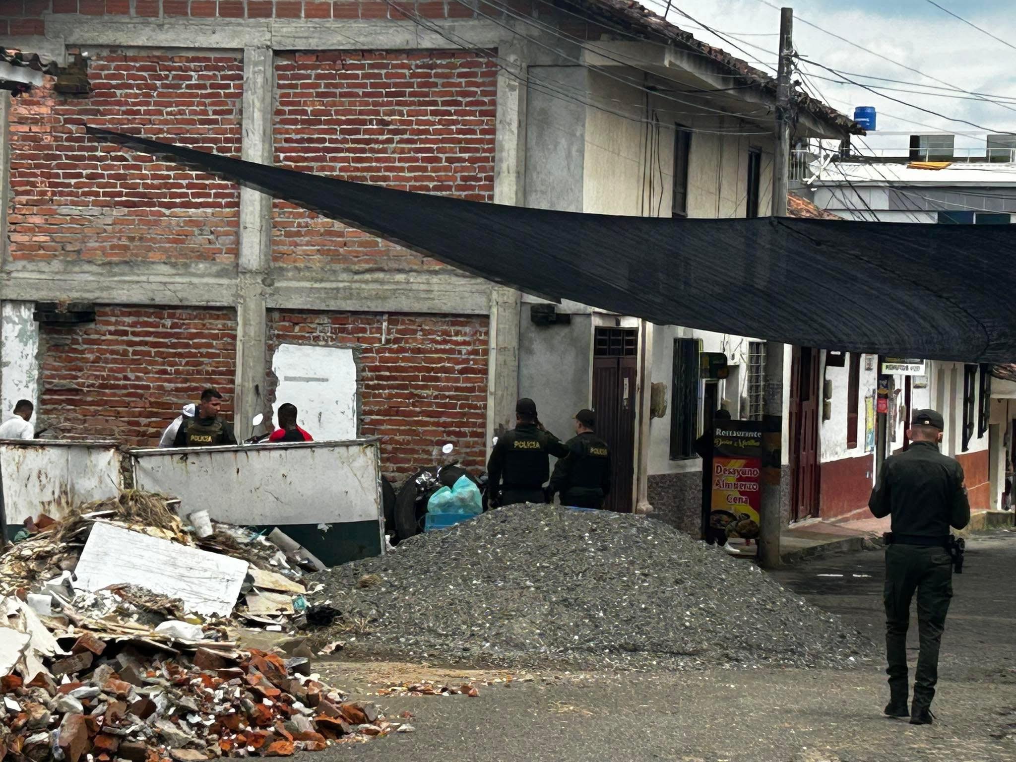 Ataque con dron explosivo contra estación de Policía en Santander de Quilichao, Cauca